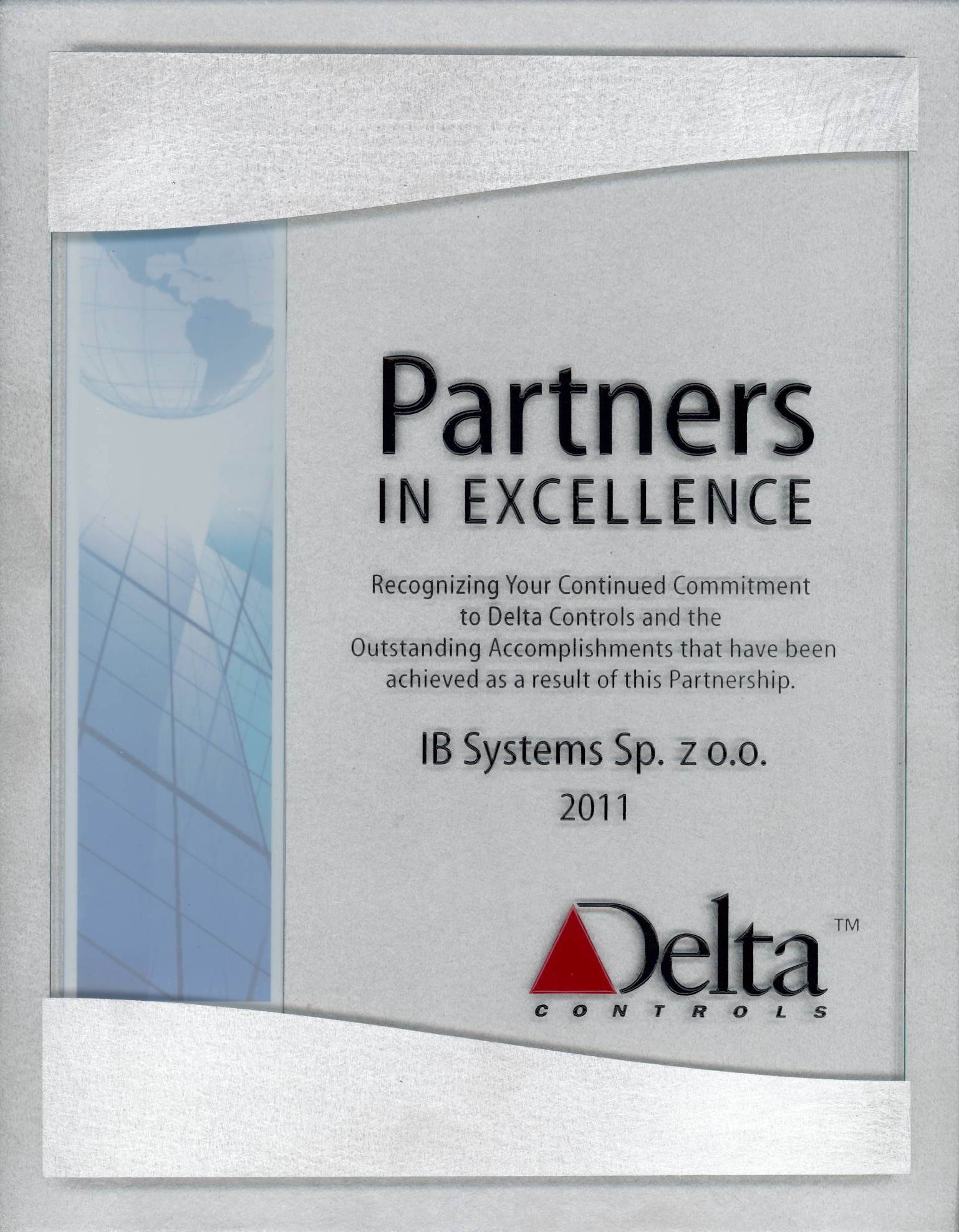 Delta controls certyfikat